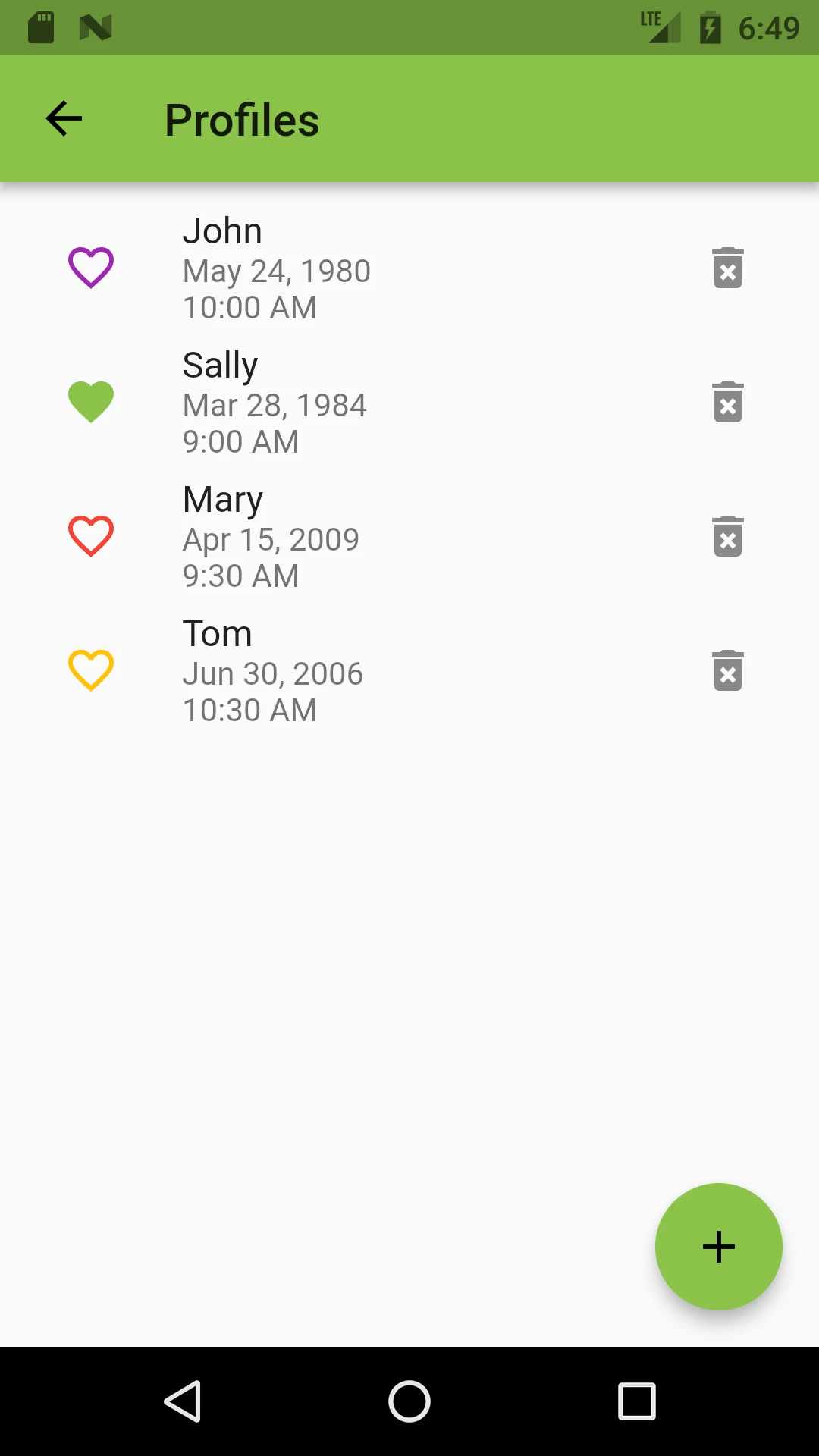 Biorhythms and Critical Days screenshot